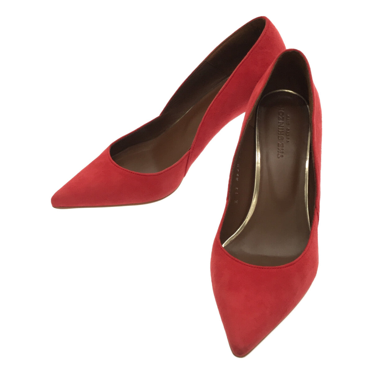 新原 |絨面革高跟鞋 | 36 1/2 |女性的