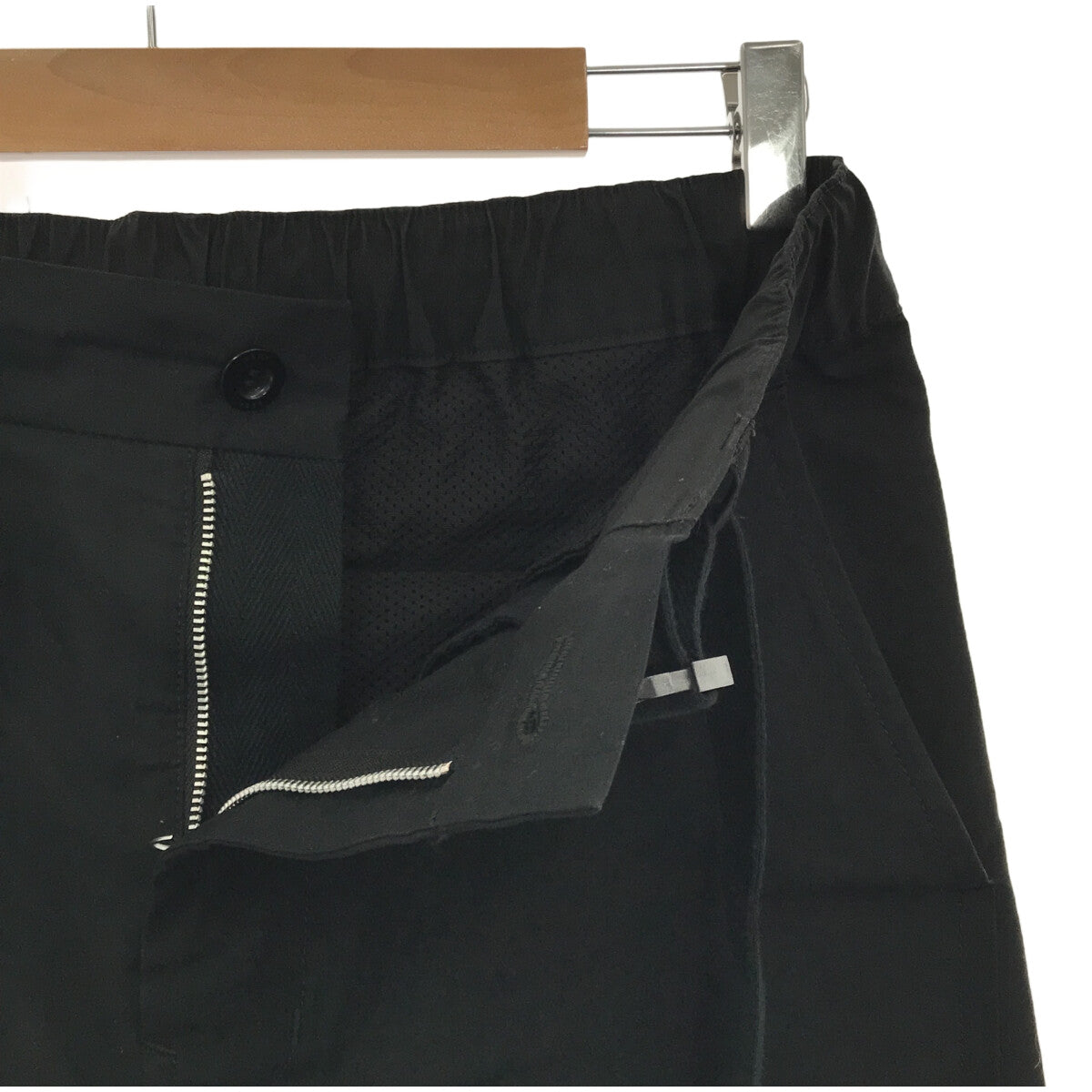 sacai サカイ 23AW Suiting Bonding Pants ボンディングベルテッドパンツ ブラック 4新古品使用感の無い新品同様品Ａ