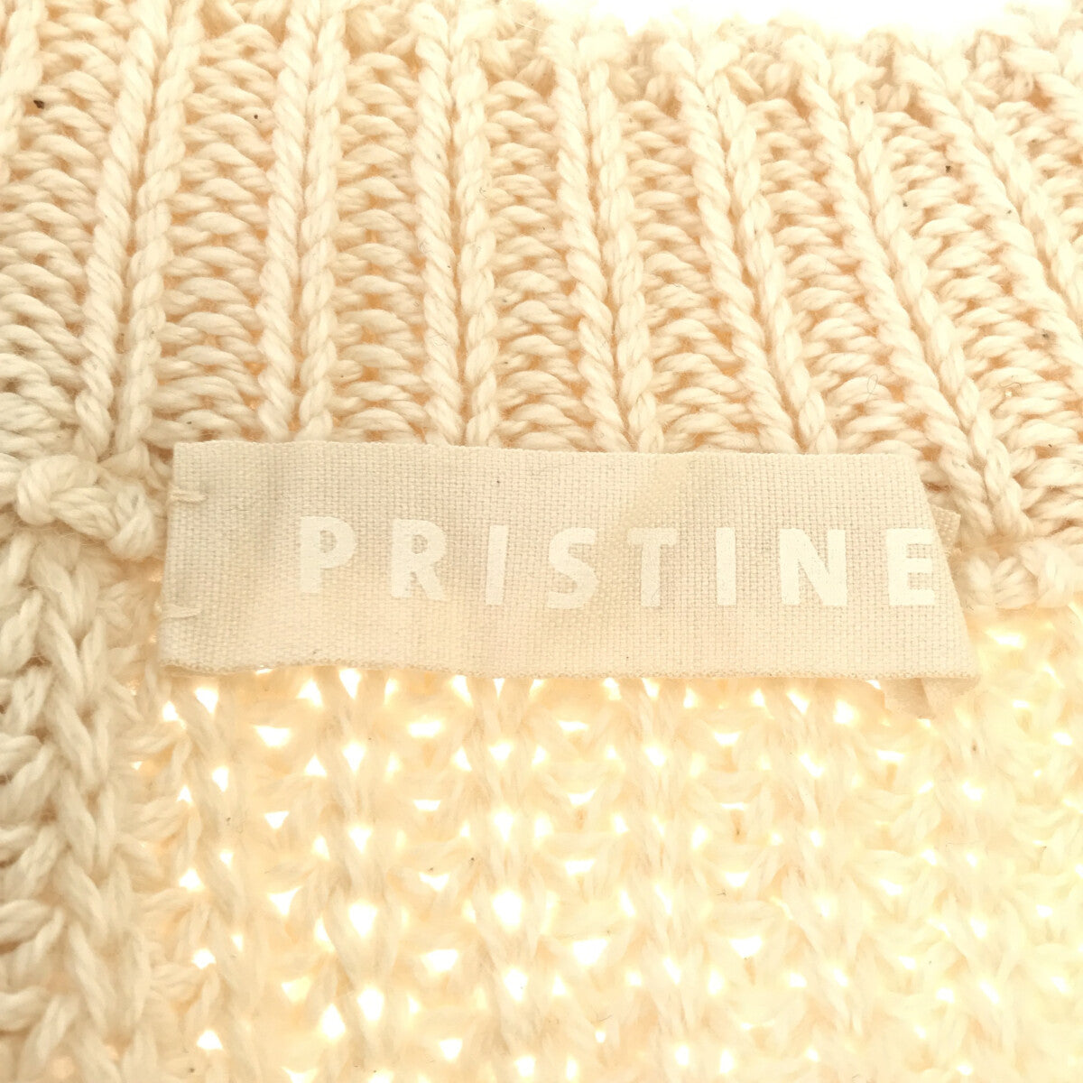 PRISTINE / プリスティン | オーガニックコットン ニット カーディガン