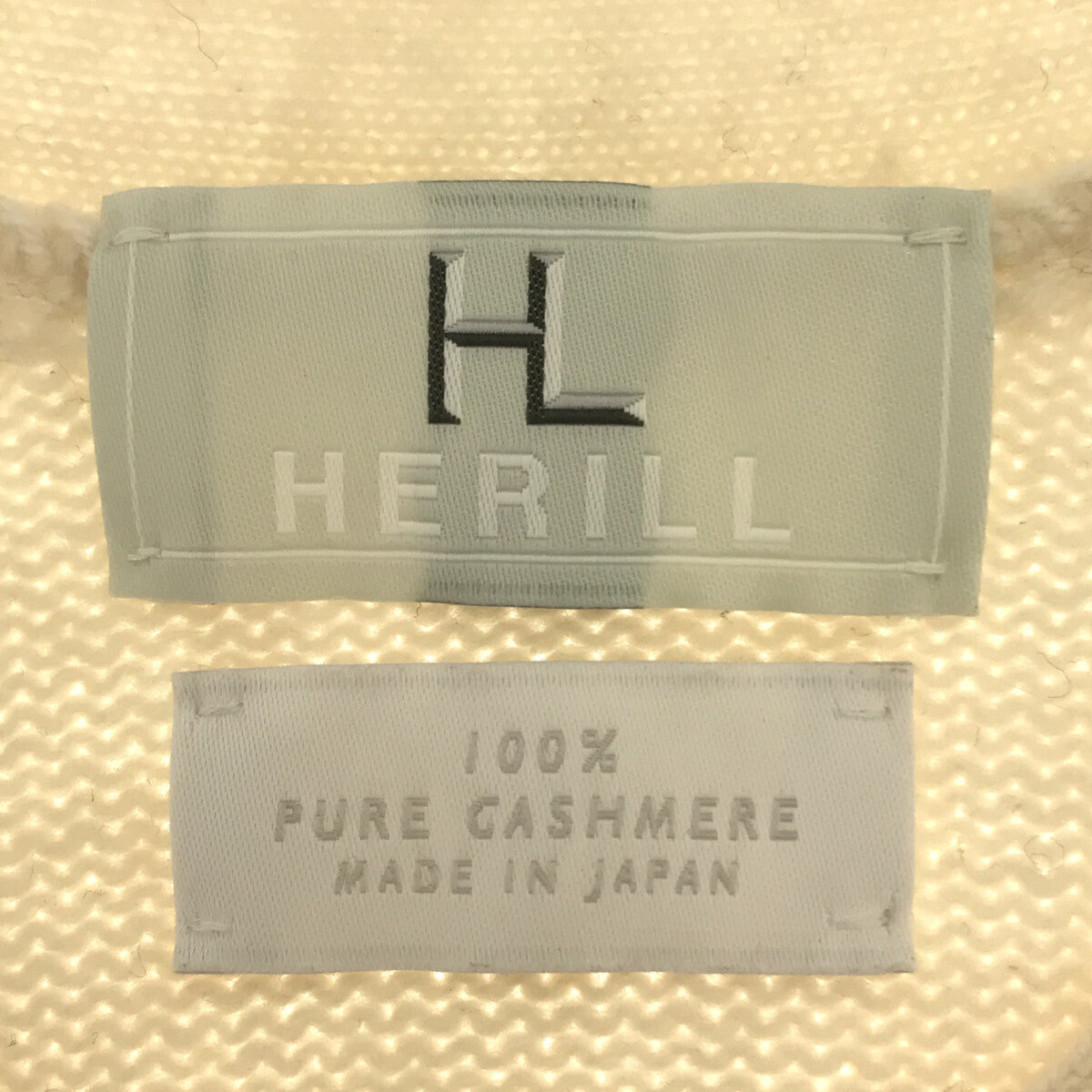 HERILL / ヘリル | GOLDEN Cashmere カシミア Vネック ニット セーター