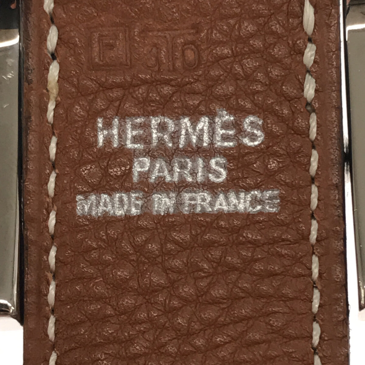 HERMES / エルメス | フランス製 刻印F アピ リバーシブル Hバックル