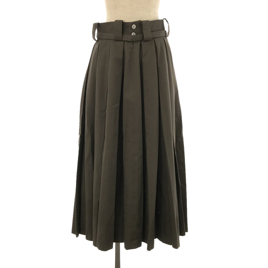 foufou / フーフー | super tuck long skirt タック ロングシャツ | 1 |