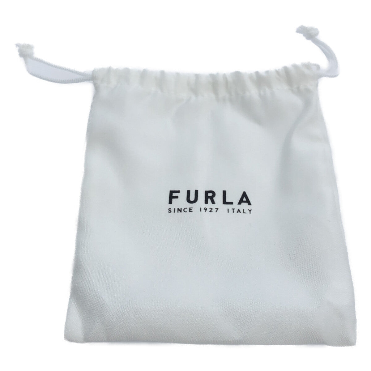 【美品】  FURLA / フルラ | バビロン ミニウォレット | グレージュ/クリームイエロー | レディース