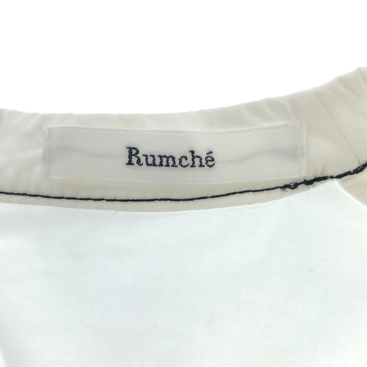 RUMCHE / ラム・シェ | 2020SS | stitch bi-color one-piece ステッチ