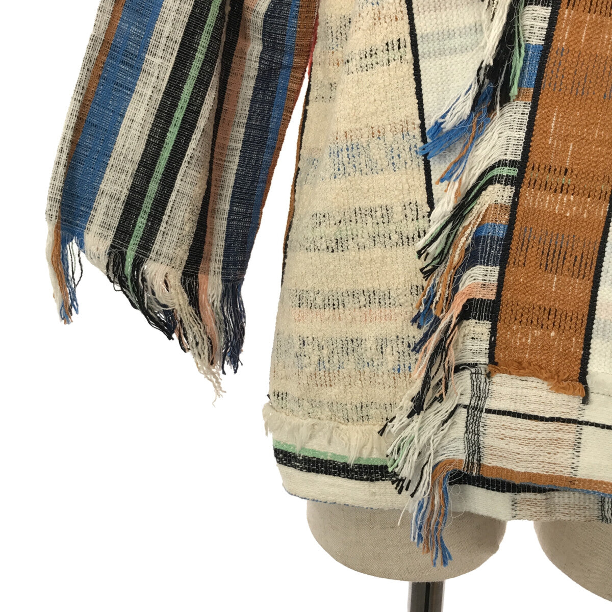 【미품】 forte_forte / 포르테 포르테 | Ron Herman 취급 프린지 재킷 | 멀티 컬러 | 여성