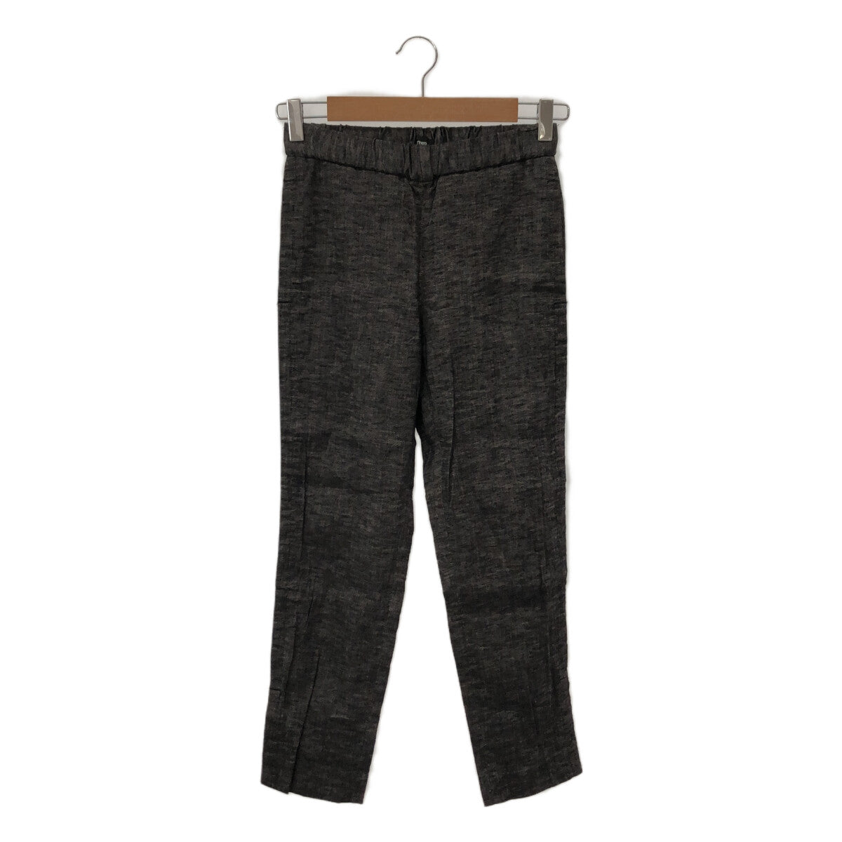 理論 |亞麻休閒褲 | XS |灰色 |女性的