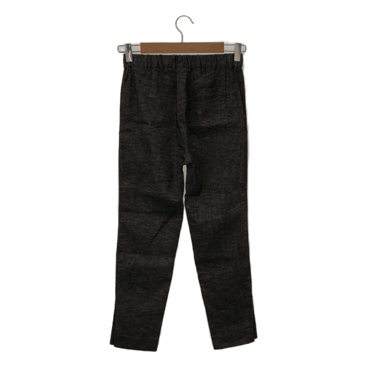 理論 |亞麻休閒褲 | XS |灰色 |女性的