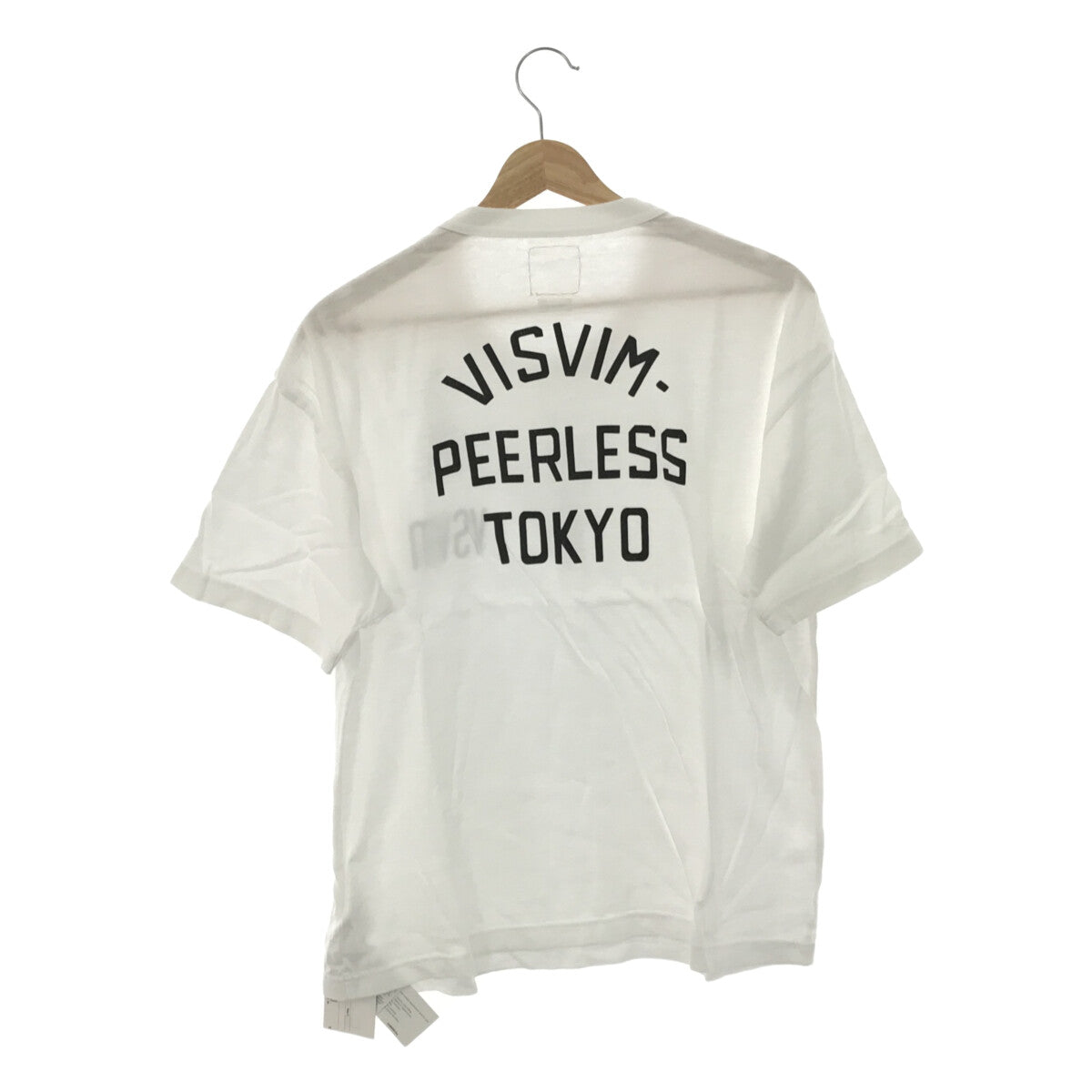 【美品】  visvim / ビズビム | JUMBO TEE S/S / プリント クルーネックTシャツ | 2 | white | メンズメンズ