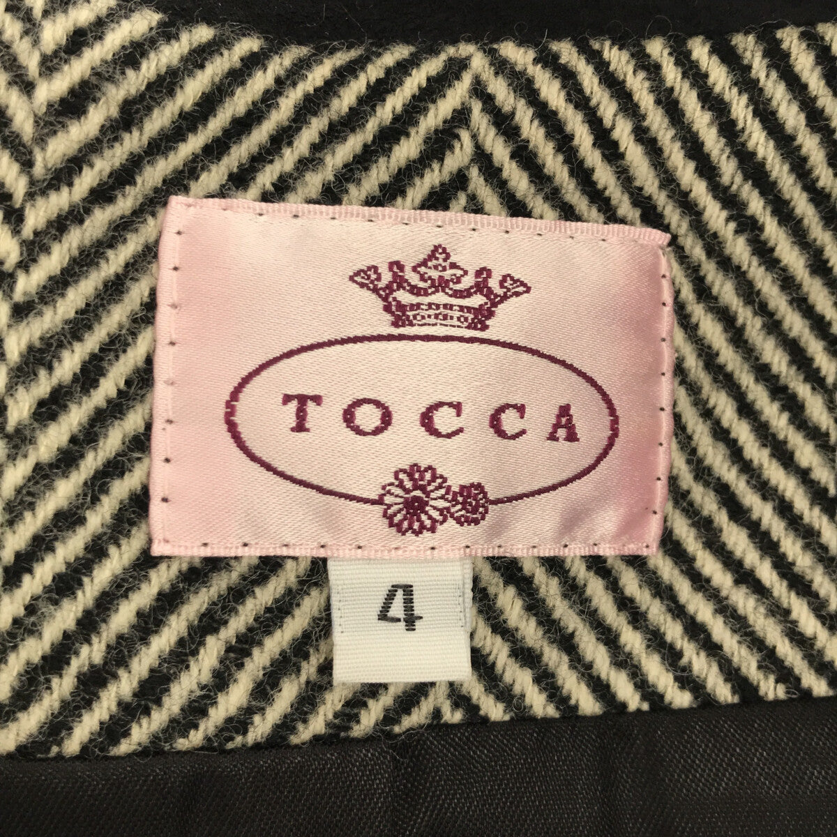 TOCCA / トッカ | ヘリンボーン ロングコート | 4 | – KLD