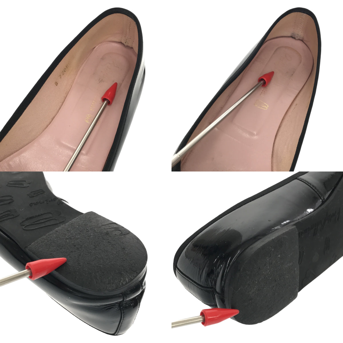 漂亮的芭蕾舞者 |漆皮芭蕾平底鞋 |尺寸 8 |女性的