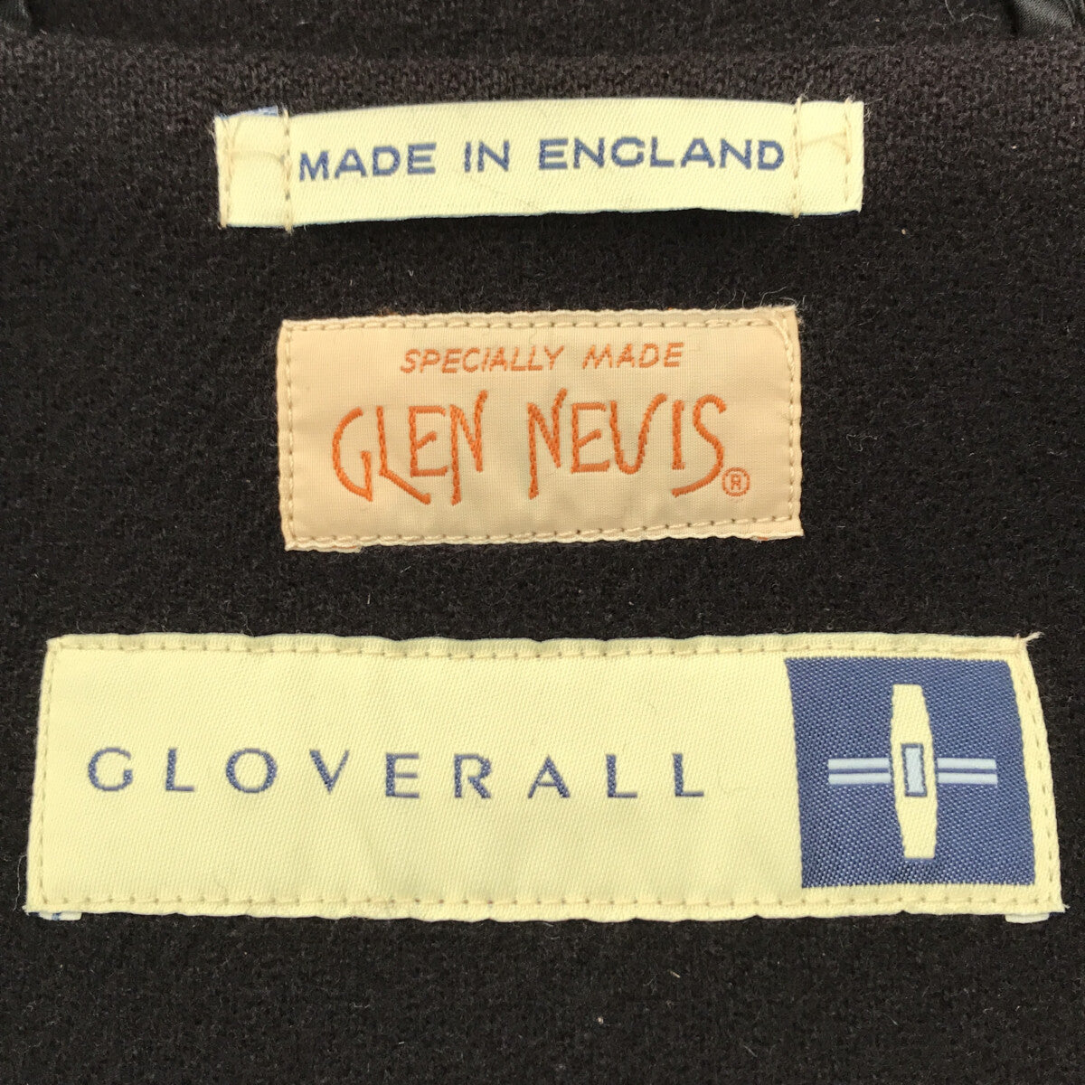 GLOVERALL / グローバーオール | GLEN NEVIS 別注 ヴィンテージ ウール メルトン ダッフルコート | GB34 |