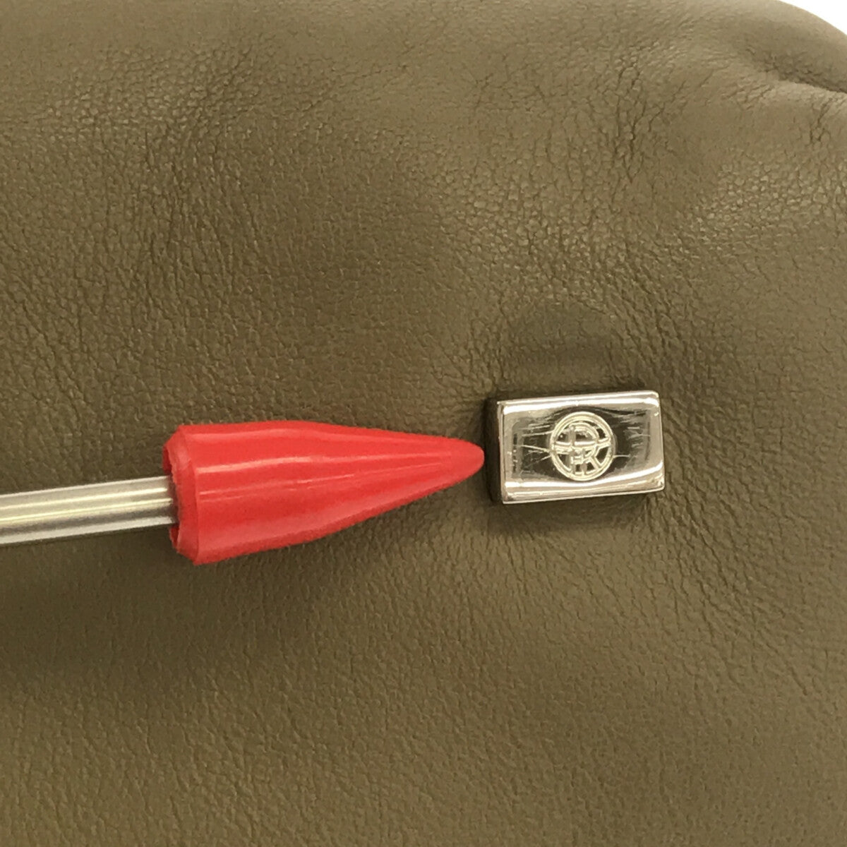 THE ROW / ザロウ | DOUBLE CIRCLE MIDIUM 2Way レザー ギャザー ハンドル ショルダー ハンド バッグ 箱・保存袋付き |