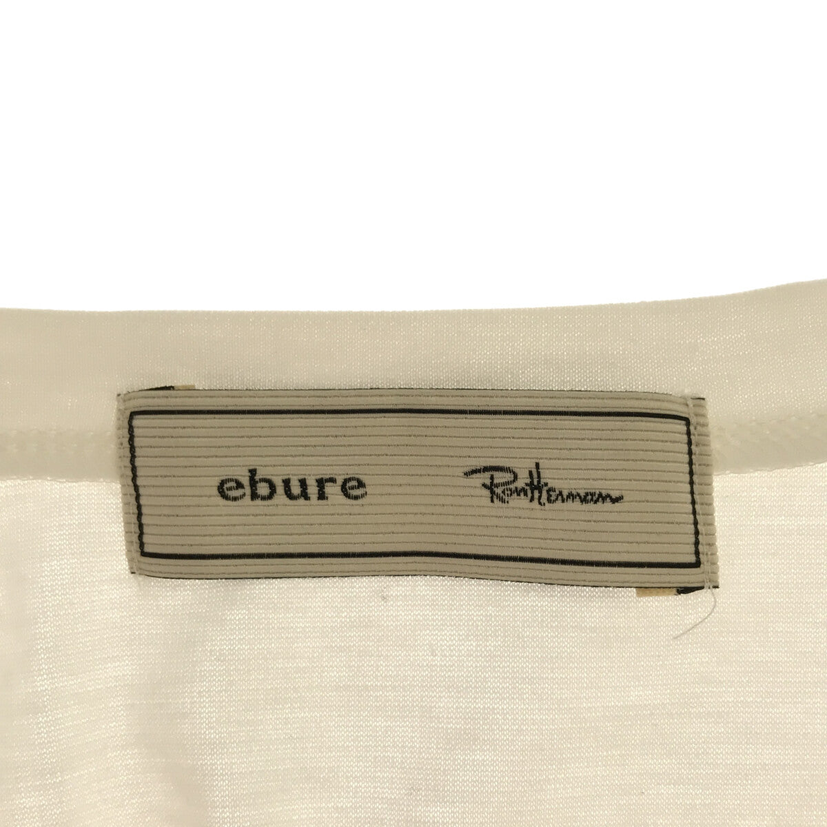 Ron Herman / ロンハーマン | × ebure / エブール コットン クルーネック Tシャツ | 38 |