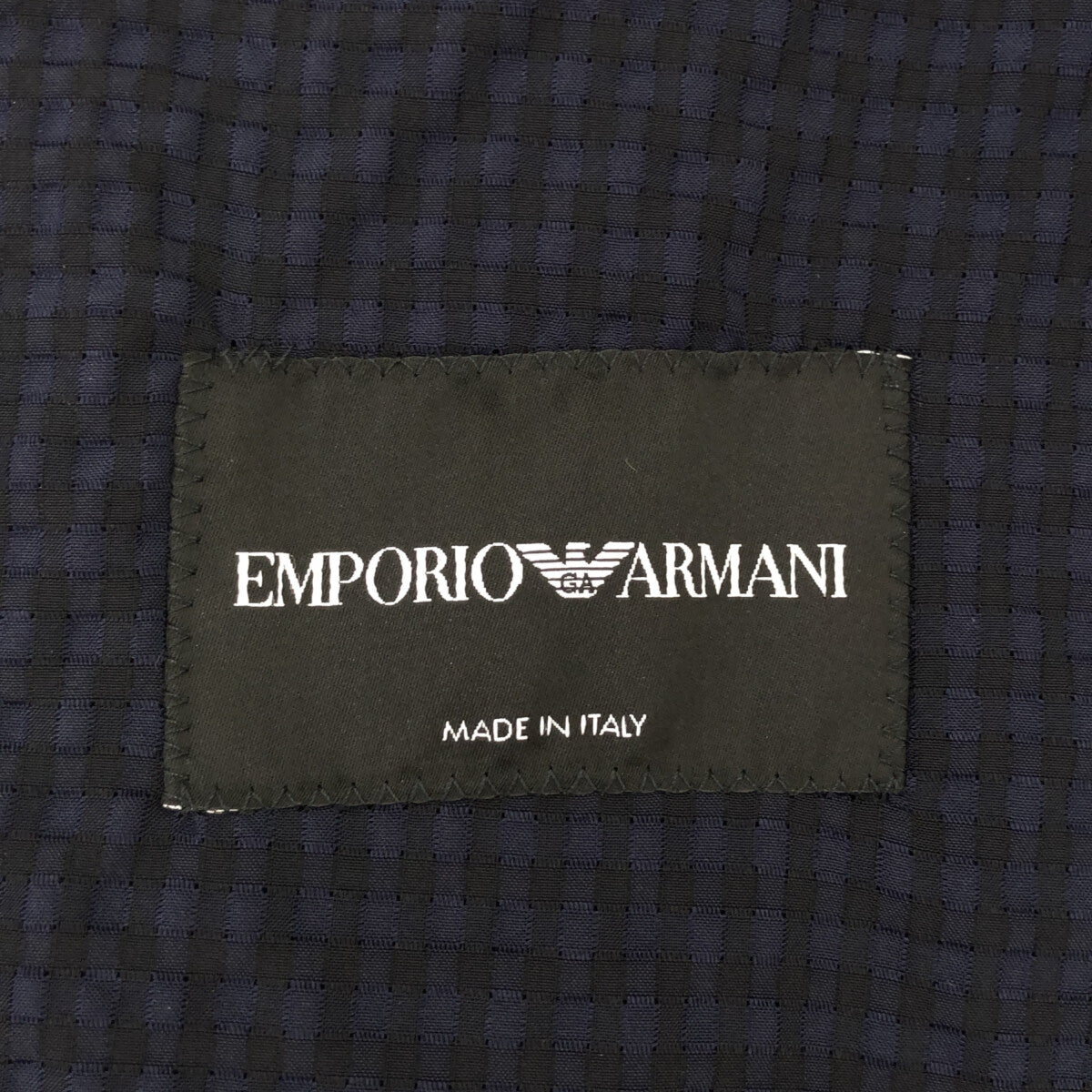 EMPORIO ARMANI / エンポリオアルマーニ | シアサッカー 2B テーラード