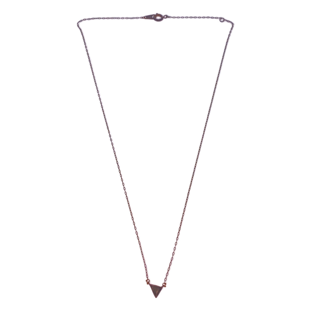 KAORU / 카올 | 실버 925 트라이앵글 모티브 목걸이 | 실버 | 여성