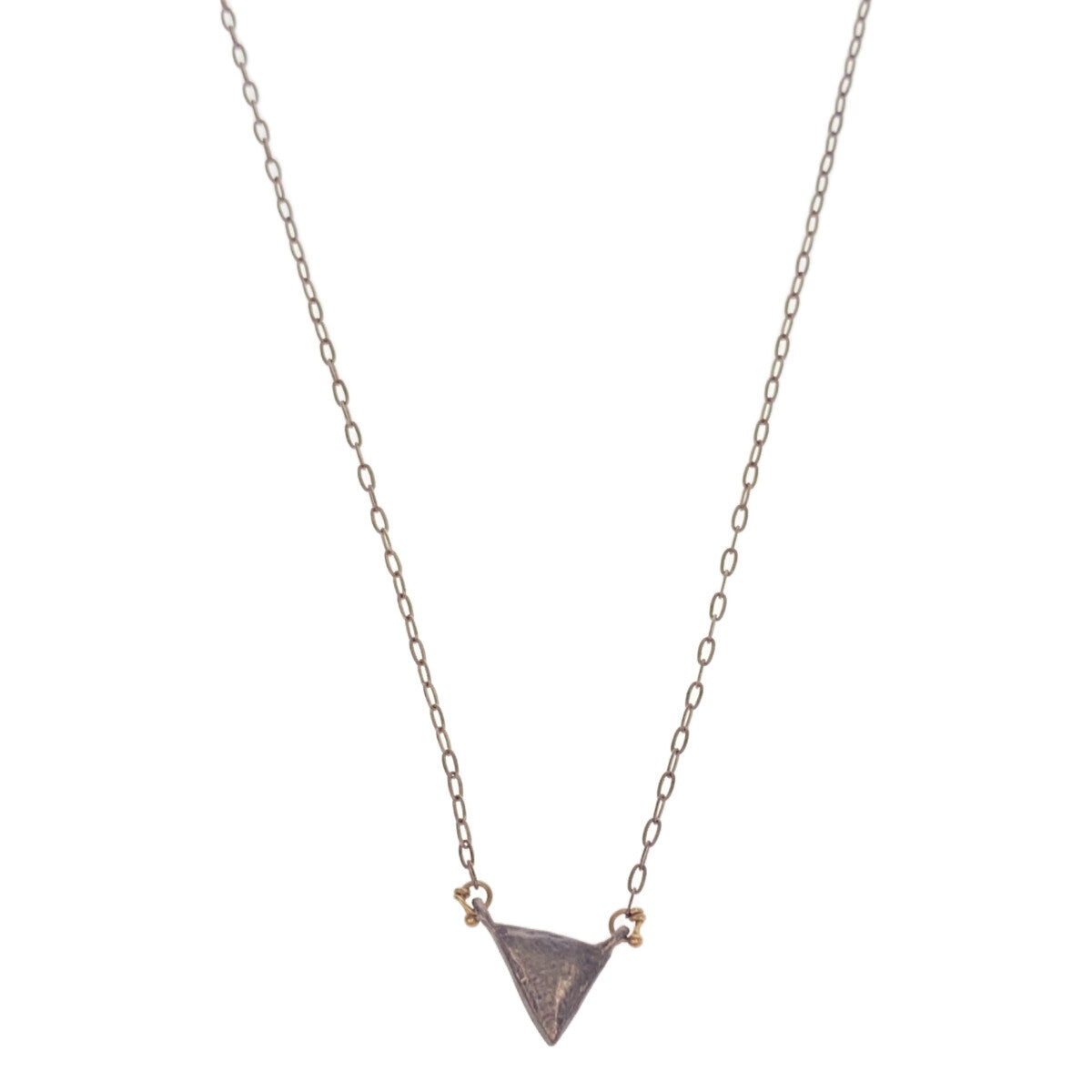KAORU / 카올 | 실버 925 트라이앵글 모티브 목걸이 | 실버 | 여성