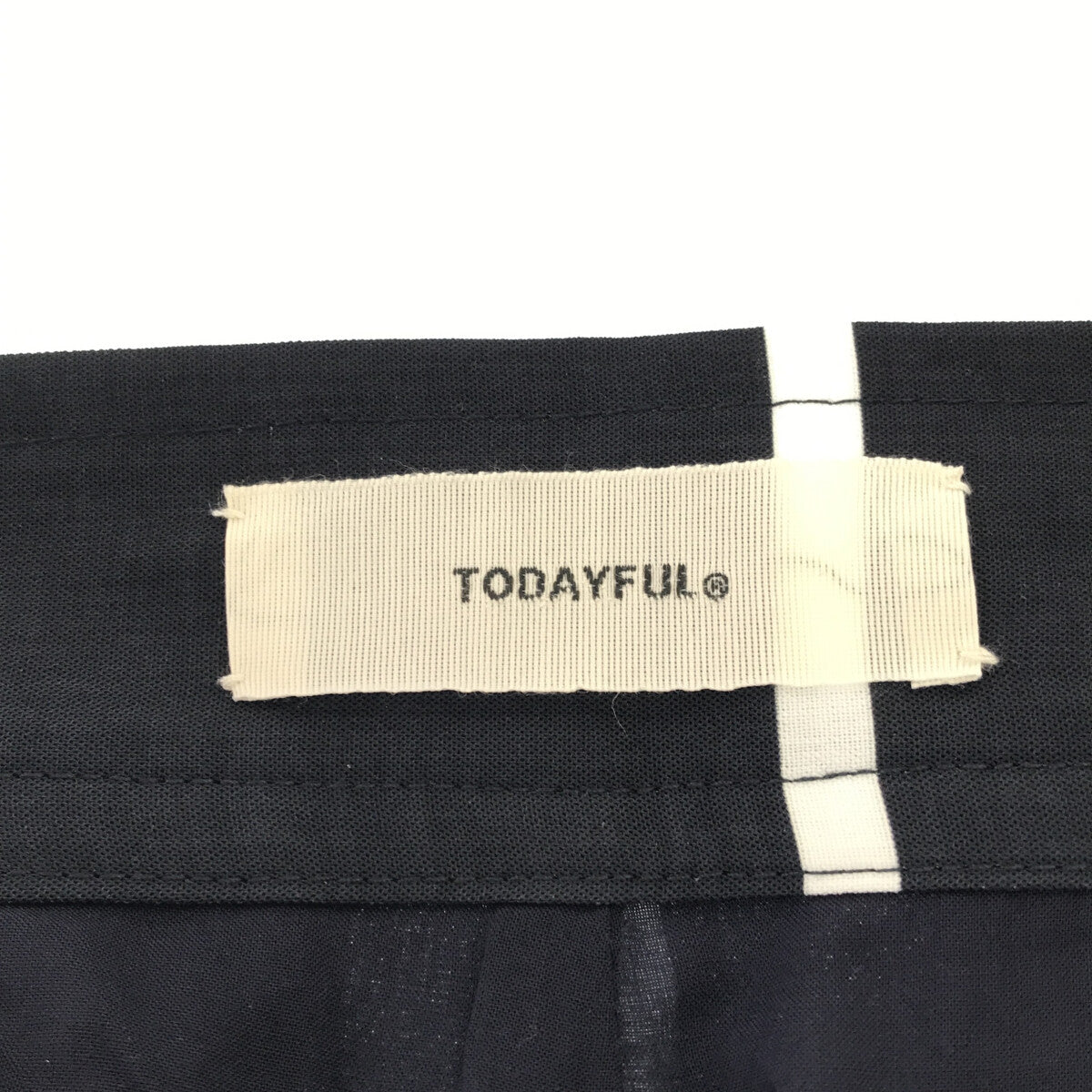 TODAYFUL / トゥデイフル | Geometric Tuck Trousers / ジオメトリックタックトラウザーズ パンツ | 38 |