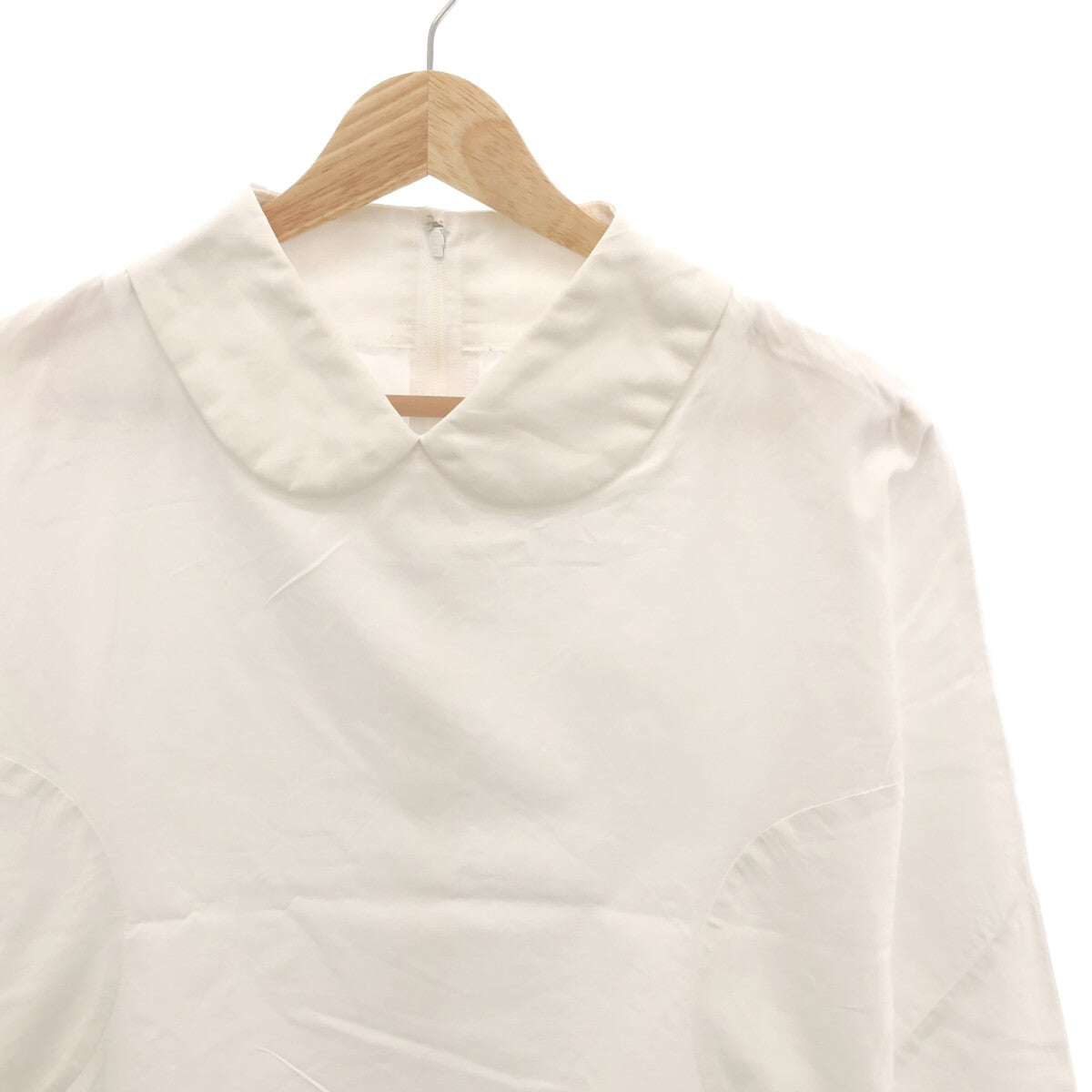 シャツ/ブラウス(長袖/七分)COMME des GARCONS / コムデギャルソン | 2012AW | 丸襟 ドルマンスリーブシャツ | XS | ホワイト | レディース