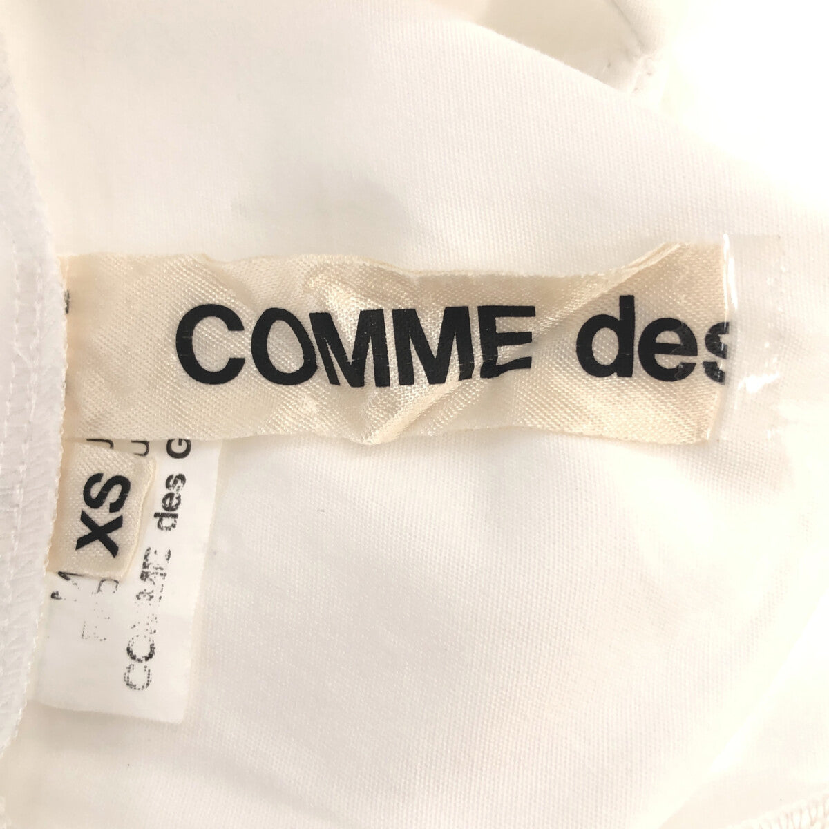 シャツ/ブラウス(長袖/七分)COMME des GARCONS / コムデギャルソン | 2012AW | 丸襟 ドルマンスリーブシャツ | XS | ホワイト | レディース