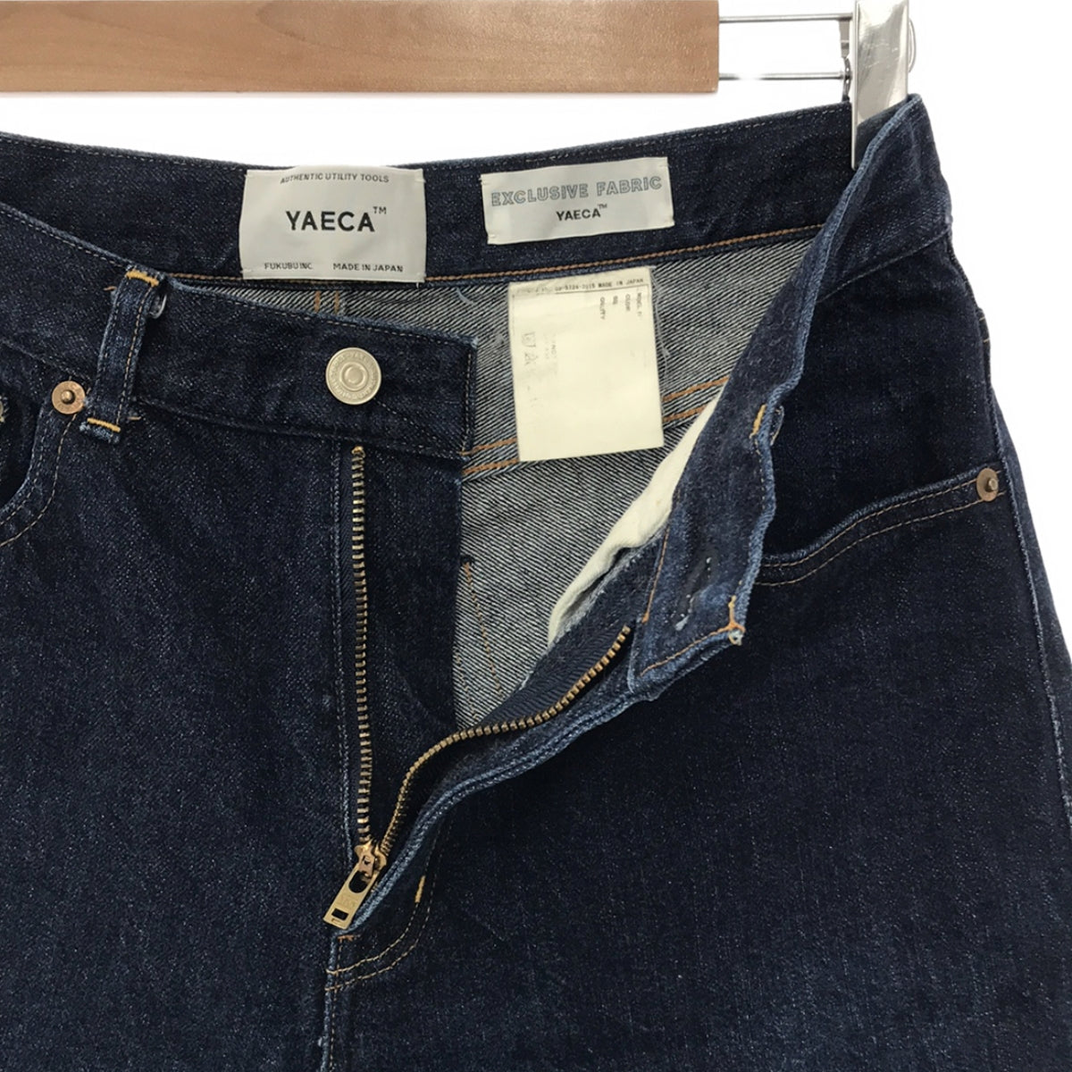 YAECA / ヤエカ | DENIM PANTS WIDE STRAIGHT デニムパンツ | 29 | インディゴ | レディース – KLD