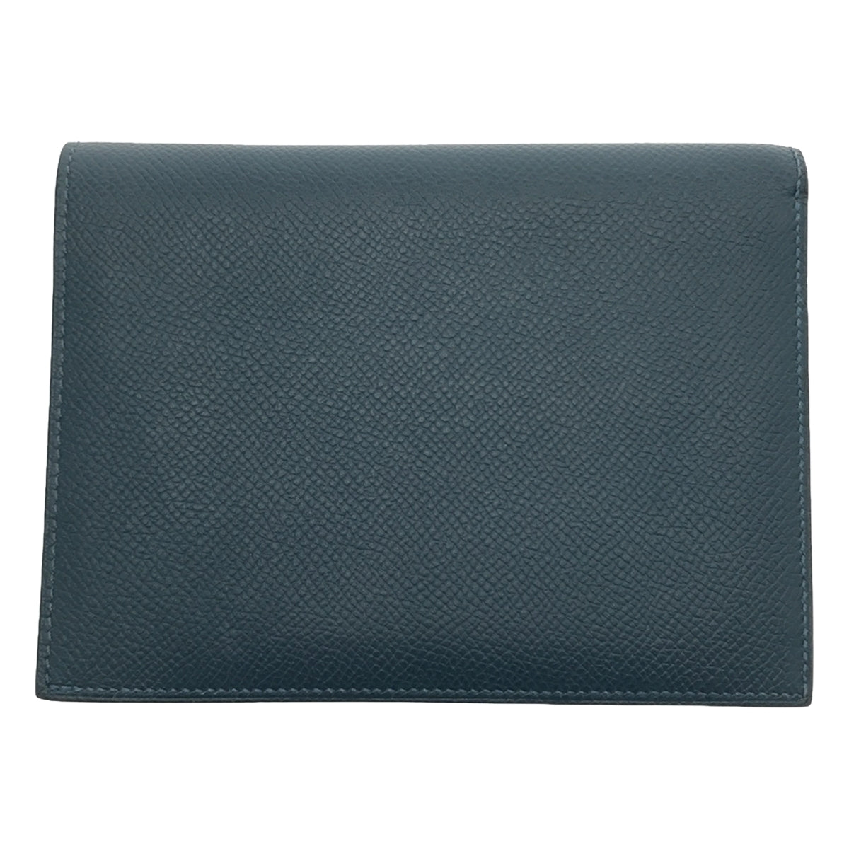 【美品】  HERMES / エルメス | ヴォーエプソン 2つ折り 札入れ 長財布 | コルヴェール ブルー | レディース