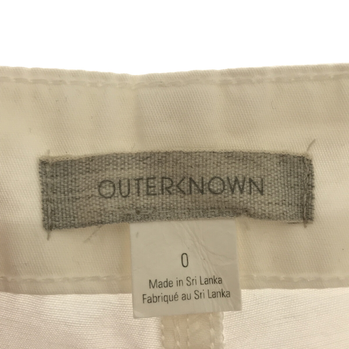 Outerknown / アウターノウン | コットン ショートパンツ | 0 | ホワイト | レディース