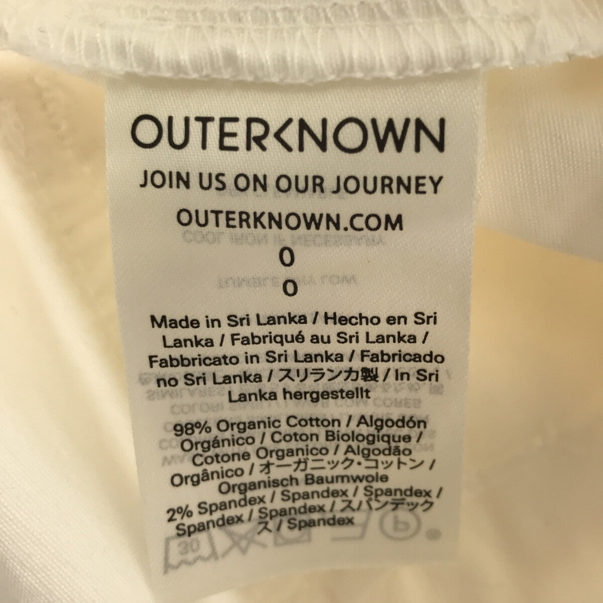 Outerknown / アウターノウン | コットン ショートパンツ | 0 | ホワイト | レディース