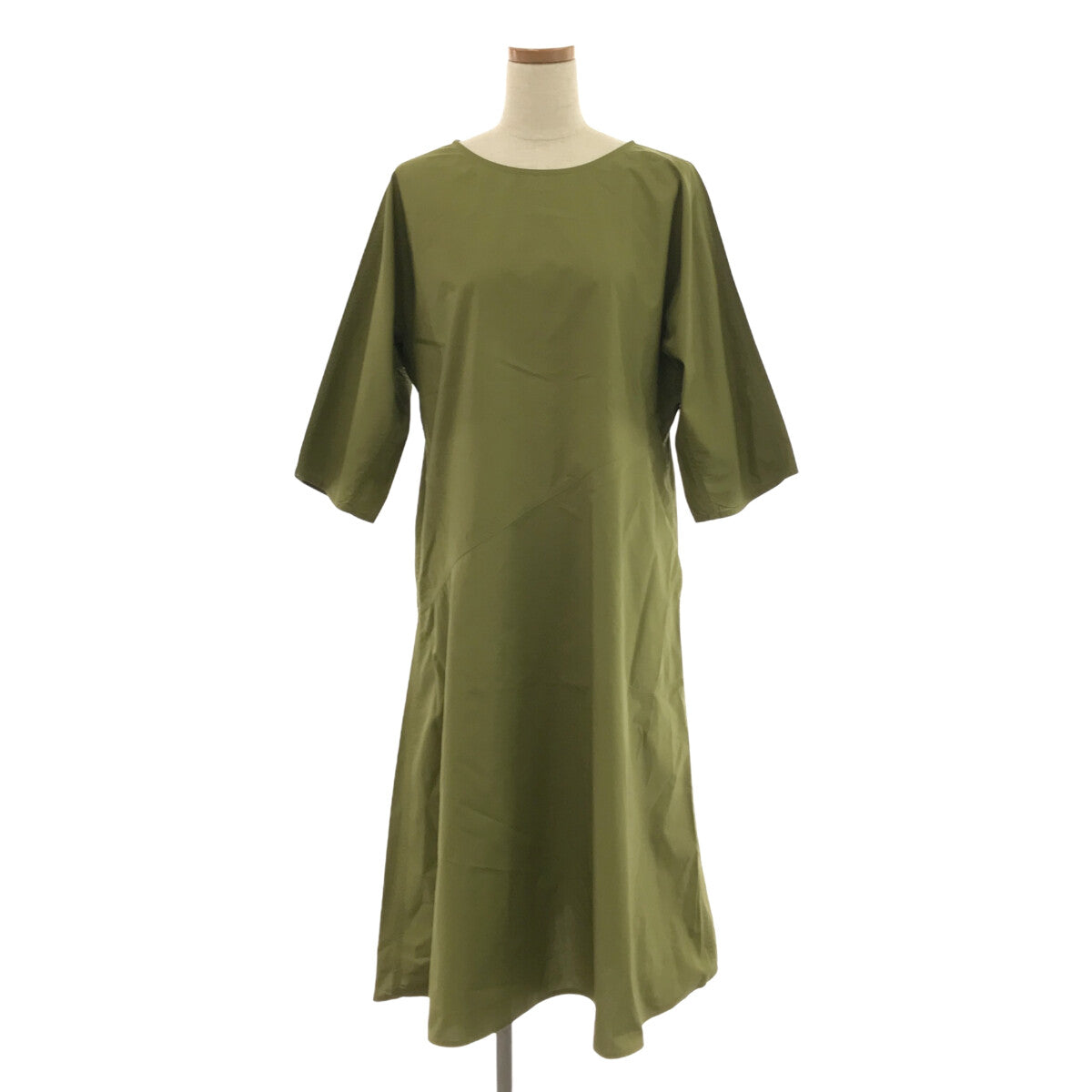 SOFIE D'HOORE / 소피돌 | 코튼 전환 플레어 원피스 | 36 | 카키 | 여성