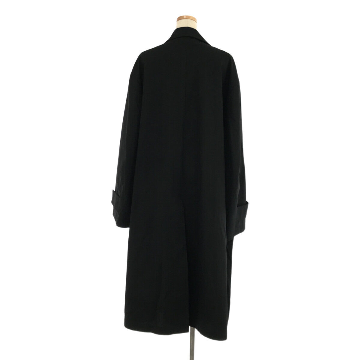 サンシーstein OVERSIZED LESS COAT BLACK コート ブラック