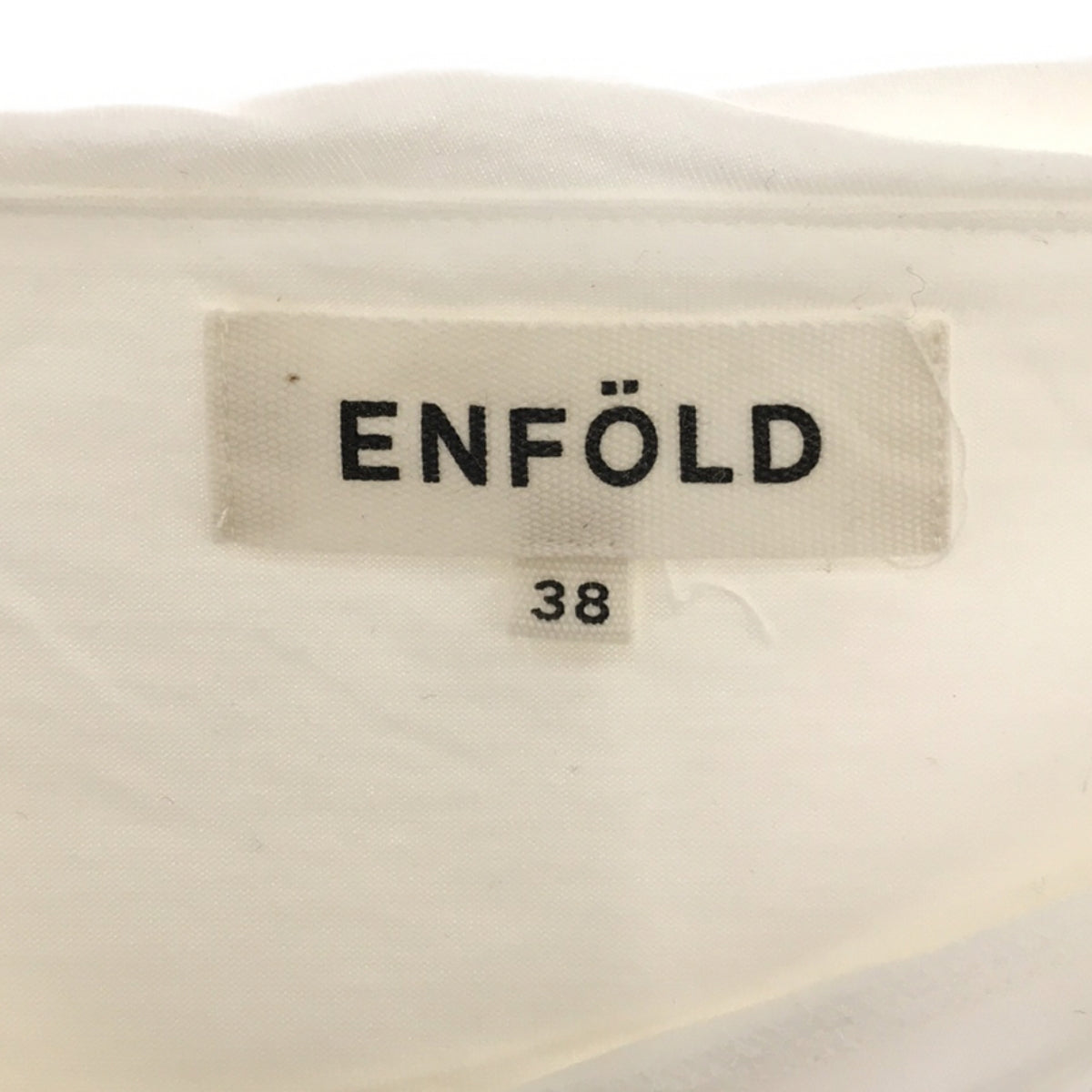 ENFOLD / エンフォルド | スビン天竺 2ホール ドレーププルオーバー 変形カットソー | 38 | レディース
