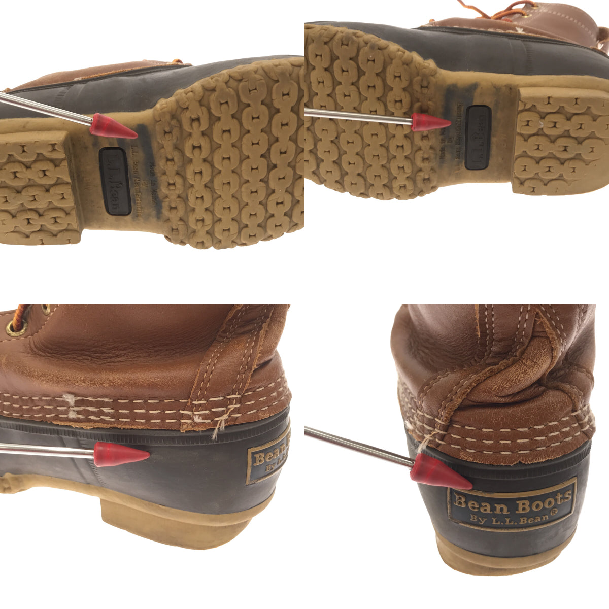 LLBEAN / L.L. Bean | Bean Boots 6孔Bean Boots |布朗 |女性的