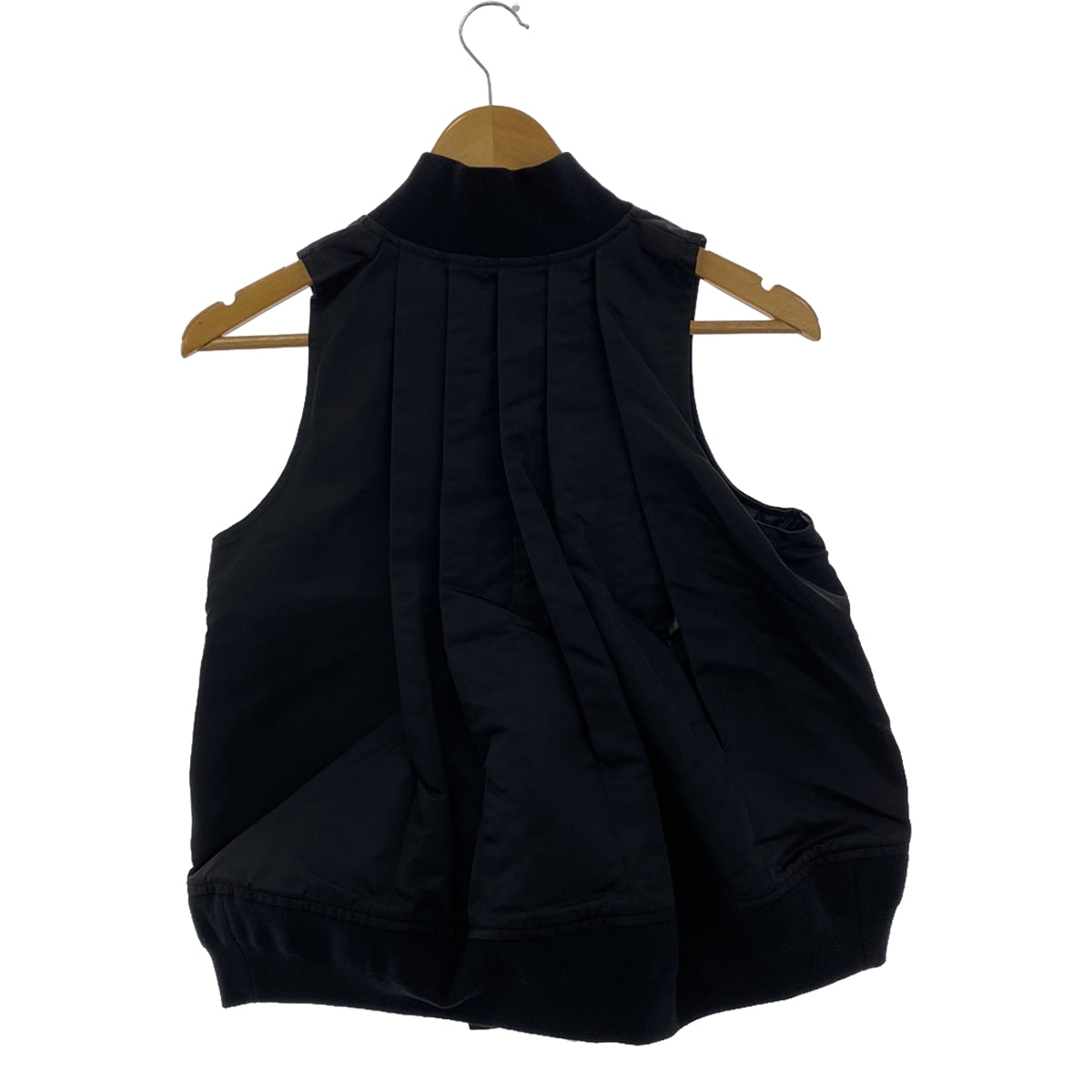 【新品】  sacai / サカイ | 2024SS | Nylon Twill Vest べストジャケット | 1 | ブラック | レディース