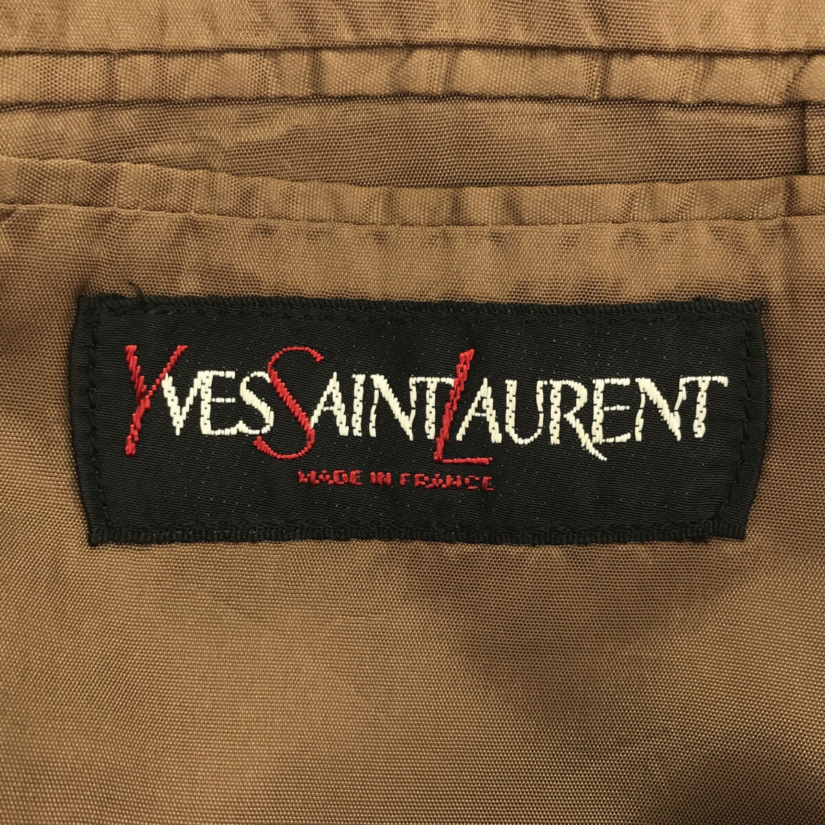 YVES SAINT LAURENT / イヴサンローラン | 80s ～ VINTAGE フランス製