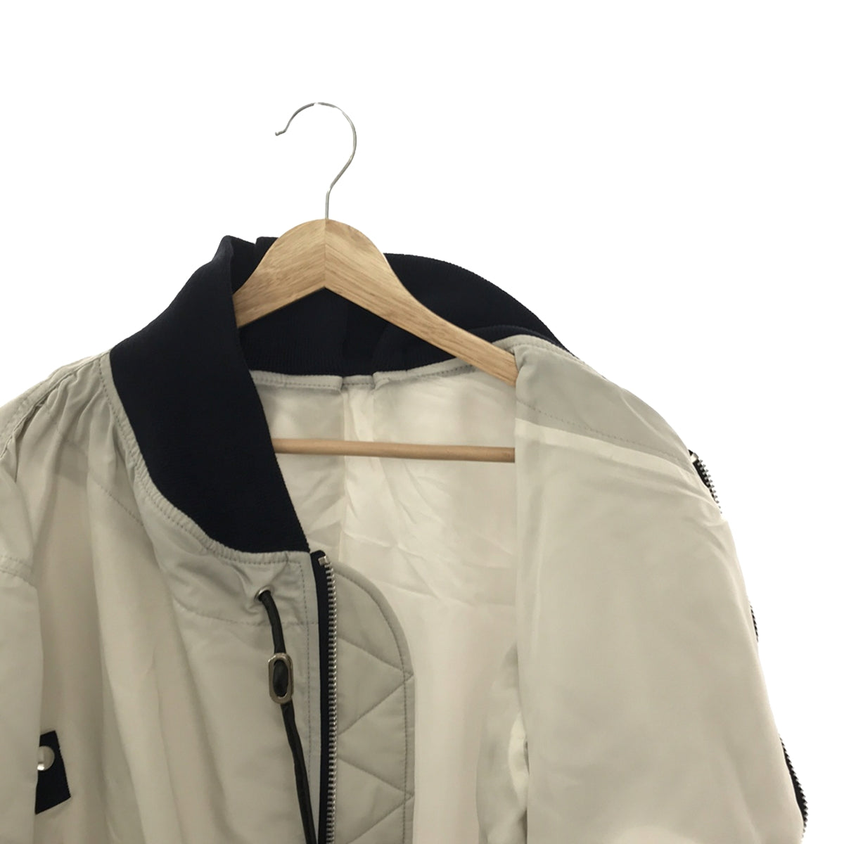 sacai / サカイ | MA-1×Melton Jacket ブルゾン ジャケット | 1