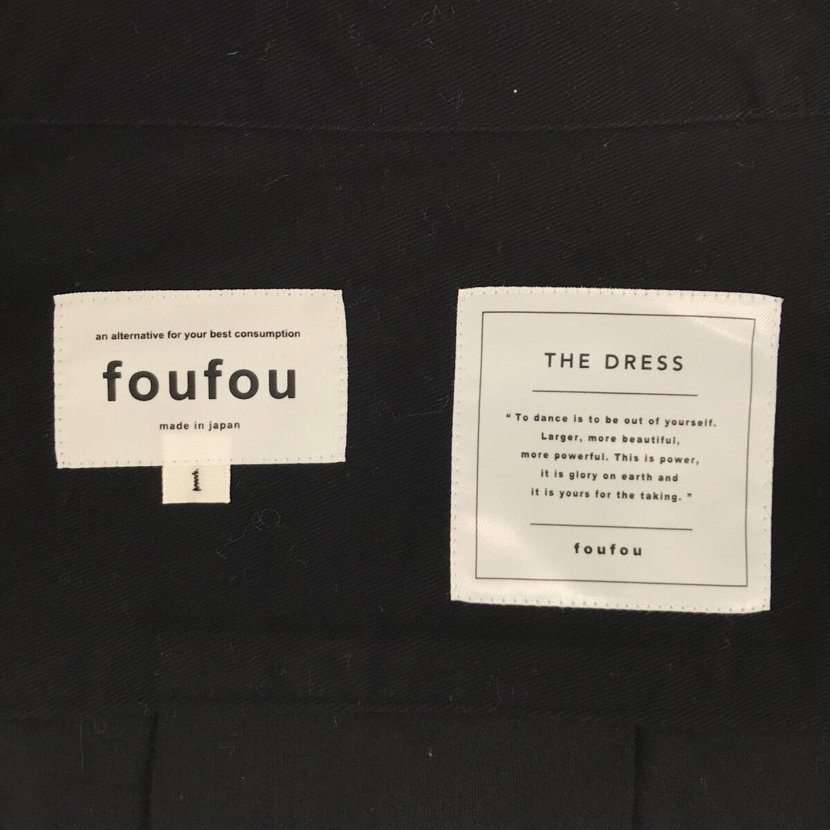 foufou / フーフー | THE DRESS atelier cotton one piece / アトリエ