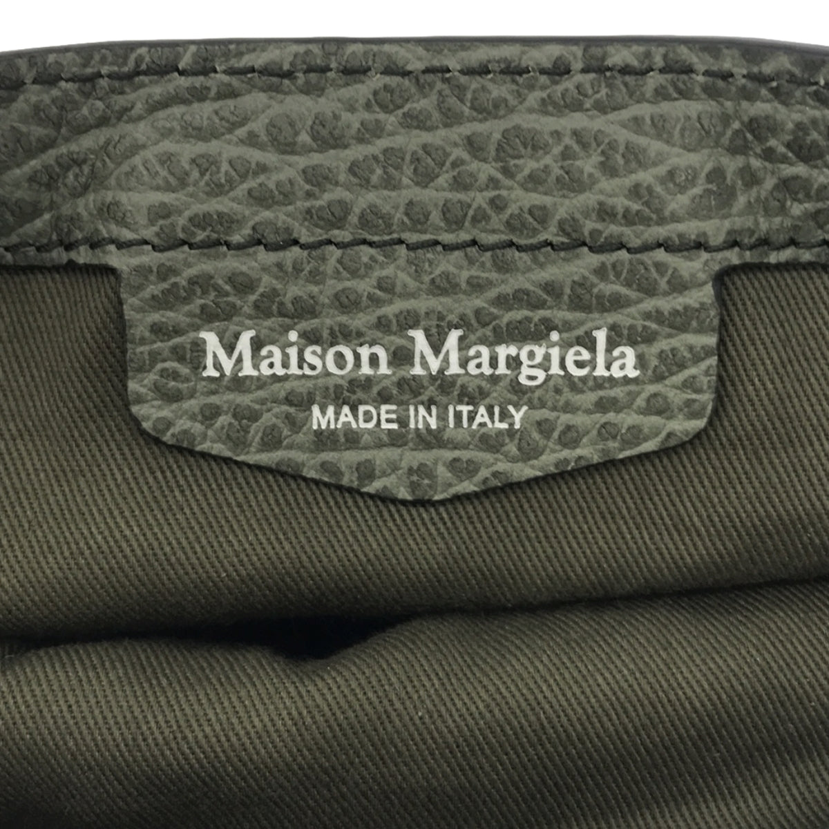 【美品】  Maison Margiela / メゾンマルジェラ | 2023SS | 5AC マイクロバッグ | グリーン系 | レディース