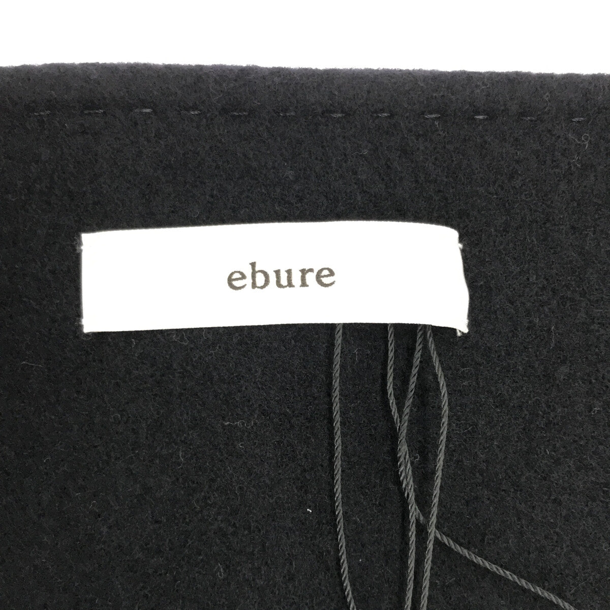 【美品】 ebure / エブール | リバーメルトン ビスチェ | 38 | ネイビー | レディース