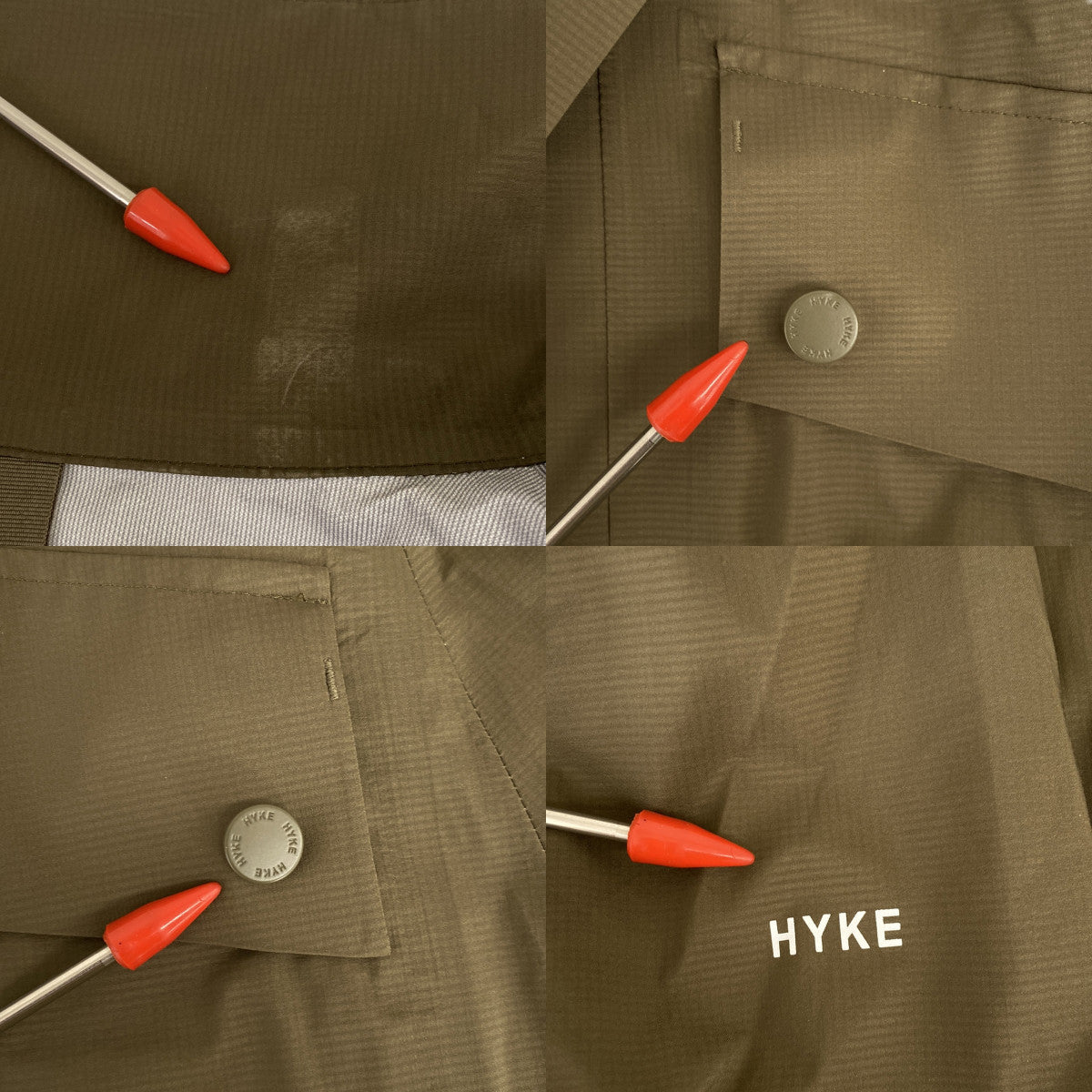 HYKE / ハイク | × Edition / エディション 別注 RIDING JACKET / ナイロンジャケット | 2 | レディース