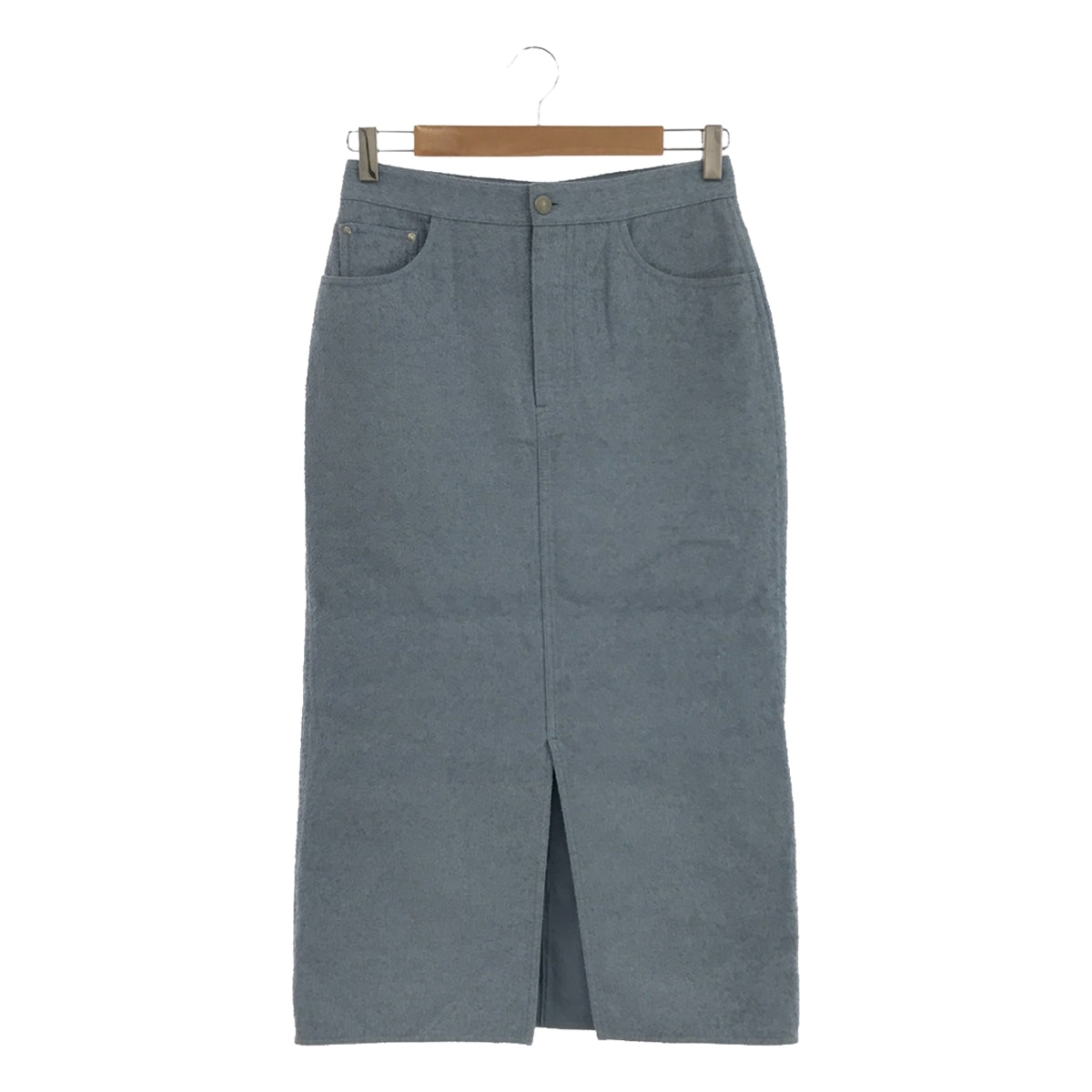 抽屜 | RESORT2 Nep斜紋Kenuki緊身裙 | 36 |藍色 |女性的