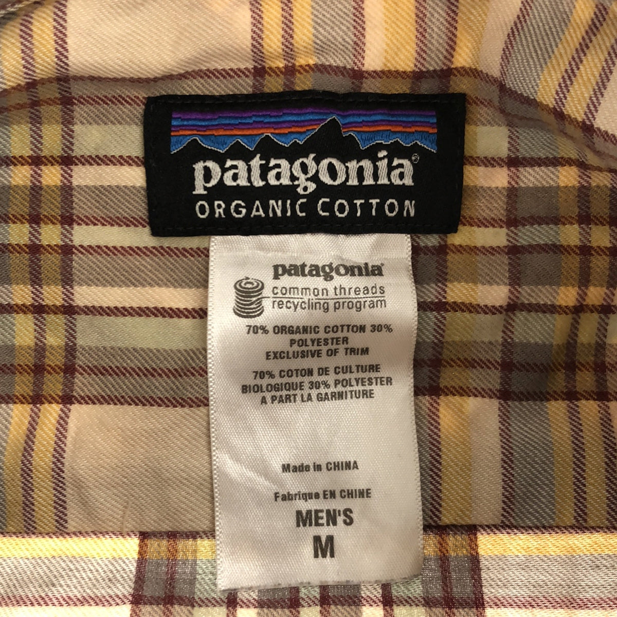Patagonia / パタゴニア | ORGANIC COTTON L/S BUCKSHOT SHIRT オーガニックコットン バックショット シャツ | M | ベージュ系 | メンズ
