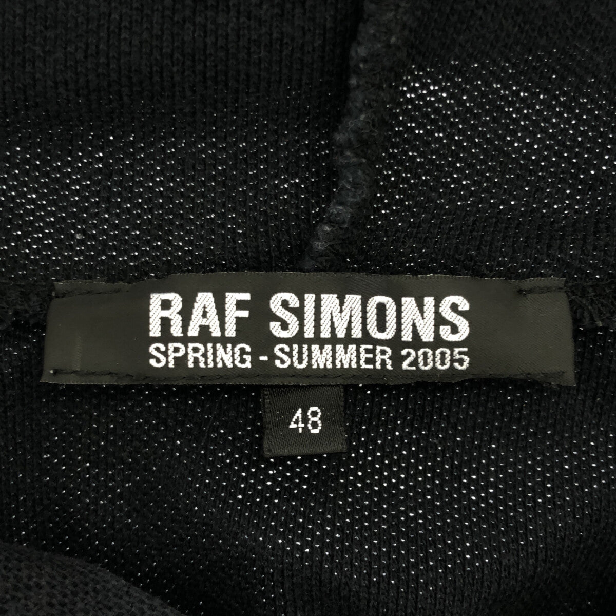 RAF SIMONS / ラフシモンズ | 05SS History of the world期 プリント オーバーサイズ ノースリーブパーカー |  48 |