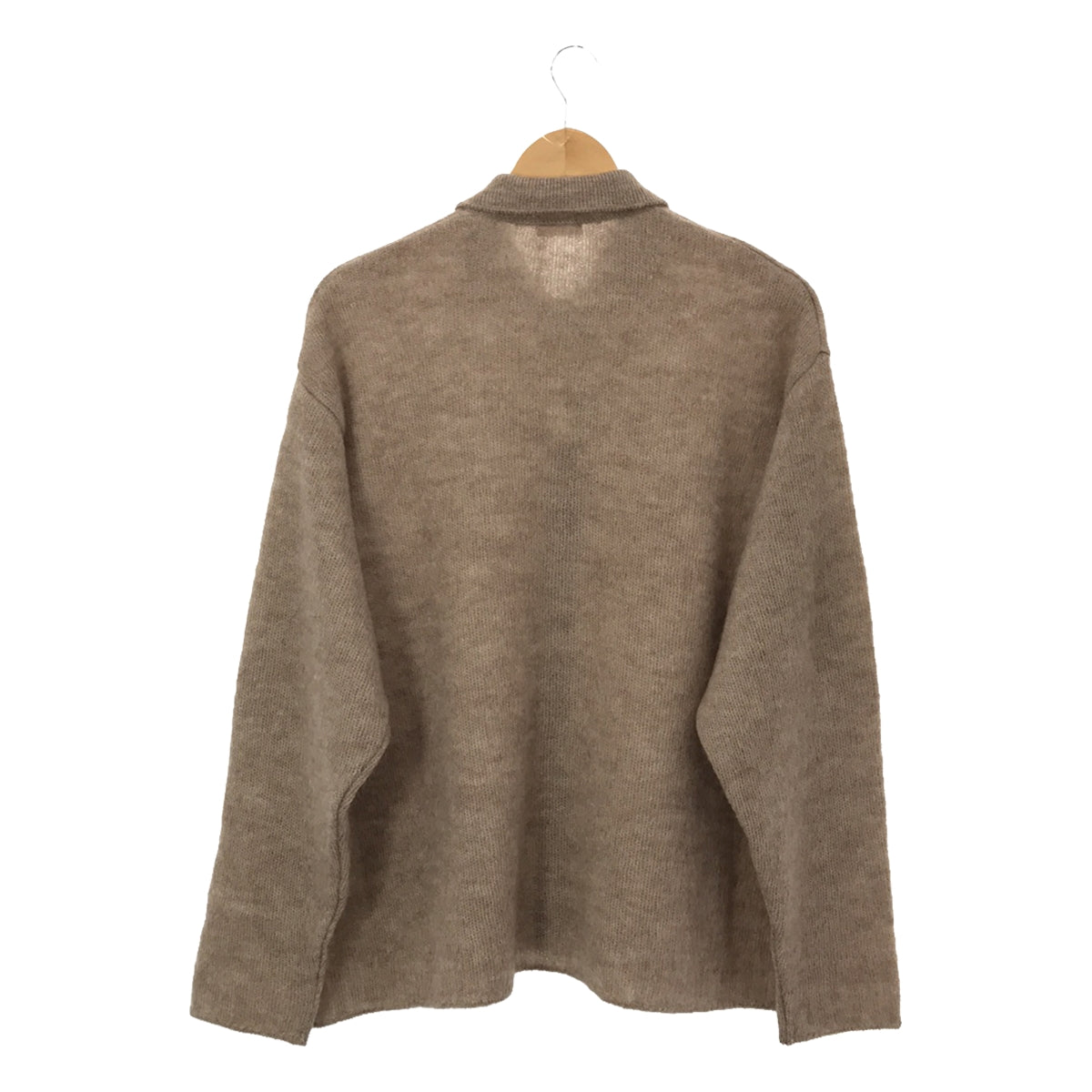 Blanc YM / ブランワイエム | 2023AW | Kid Mohair Knit Shirt モヘヤニットシャツ | S | メンズ