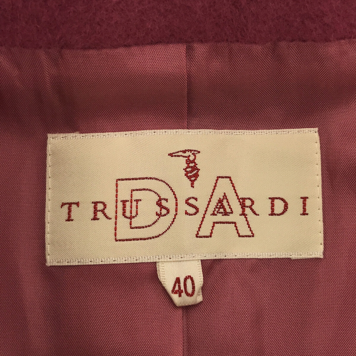 TRUSSARDI / トラサルディー | 比翼ボタン ウールブレンドジャケット | 40 |