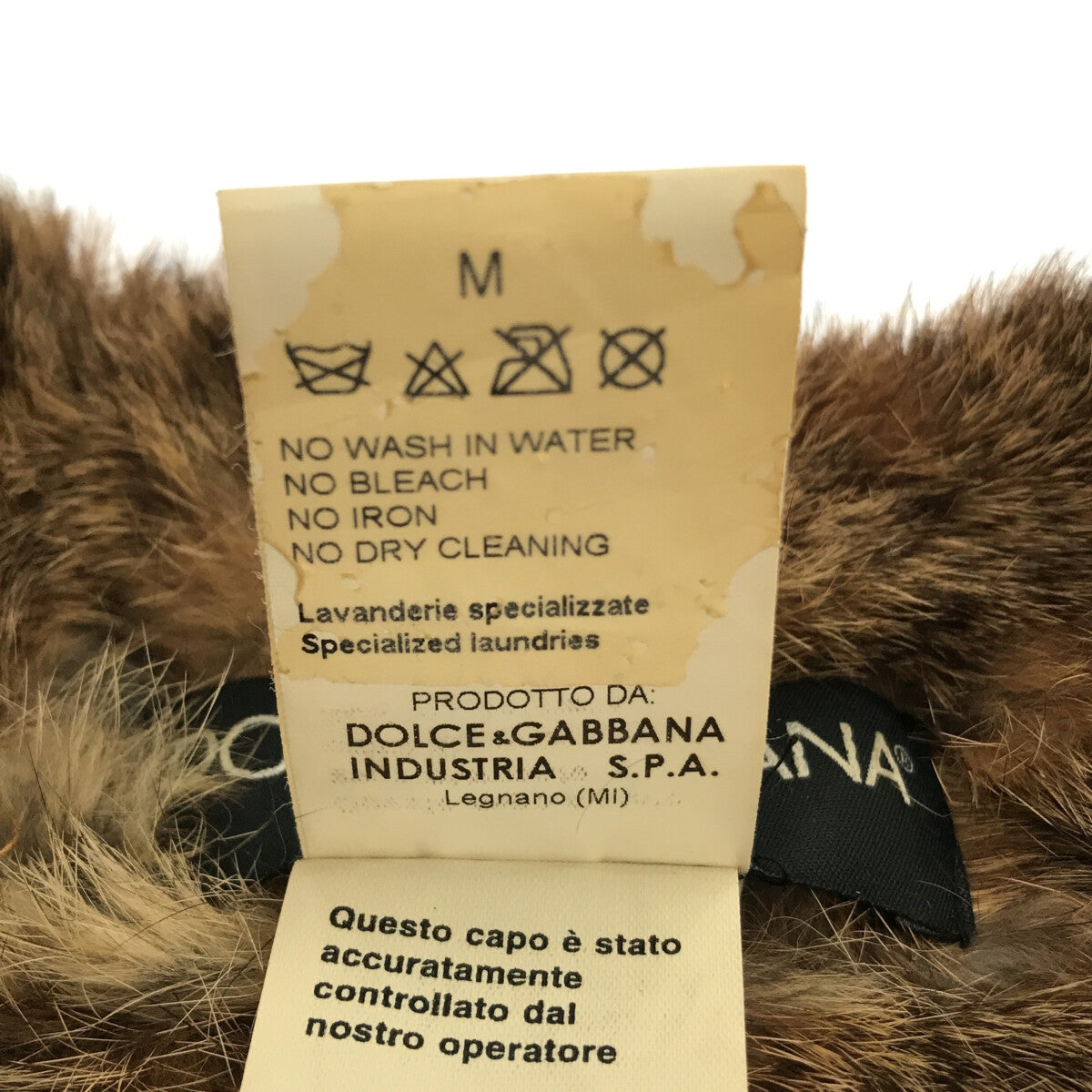 DOLCE＆GABBANA / ドルチェ＆ガッバーナ ドルガバ   ラビットファー