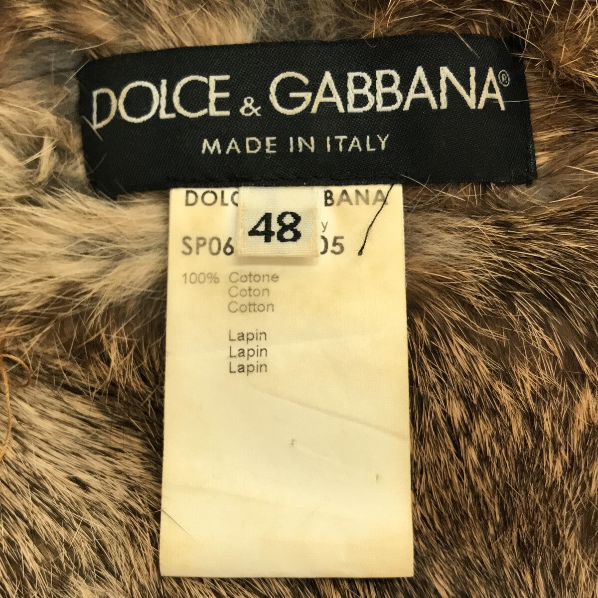 DOLCE＆GABBANA / ドルチェ＆ガッバーナ ドルガバ | ラビットファー