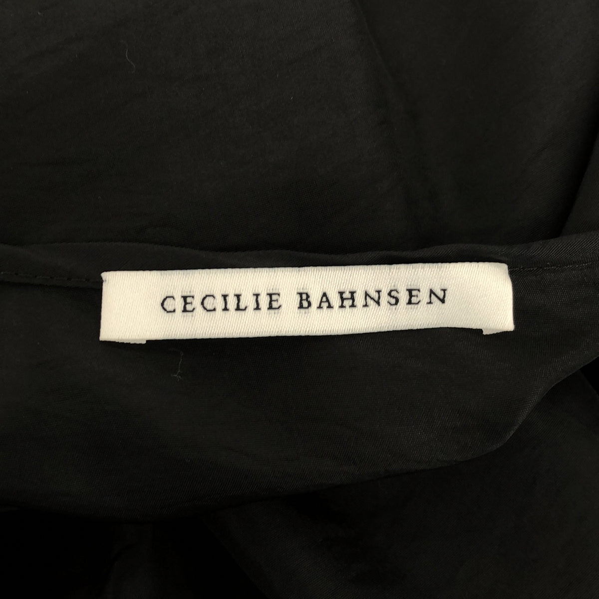 【美品】  Cecilie Bahnsen / セシリーバンセン | 2021SS | Lilly ティアード スカート | UK6 | ブラック | レディース