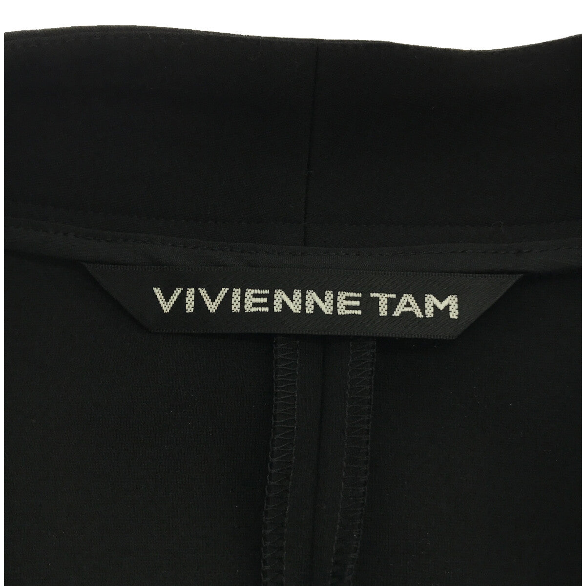 VIVIENNE TAM / ヴィヴィアンタム | ノーカラー 刺繍 ジャケット | 0 