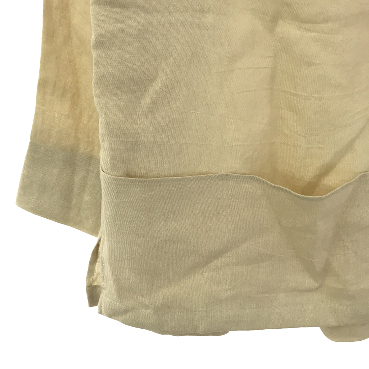 【新品】  WRYHT / ライト | 2023SS | FISHERMAN SMOCK フィッシャーマンスモック プルオーバーシャツ | 1 | BUTTER | レディース