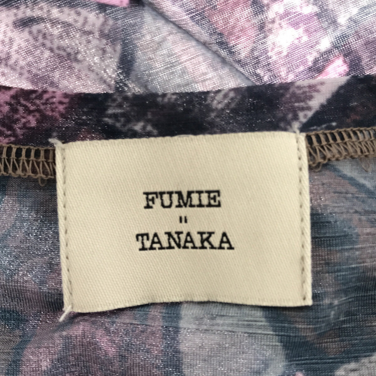 FUMIE=TANAKA / フミエタナカ | 2021AW | × STUDIOUS ステュディオス
