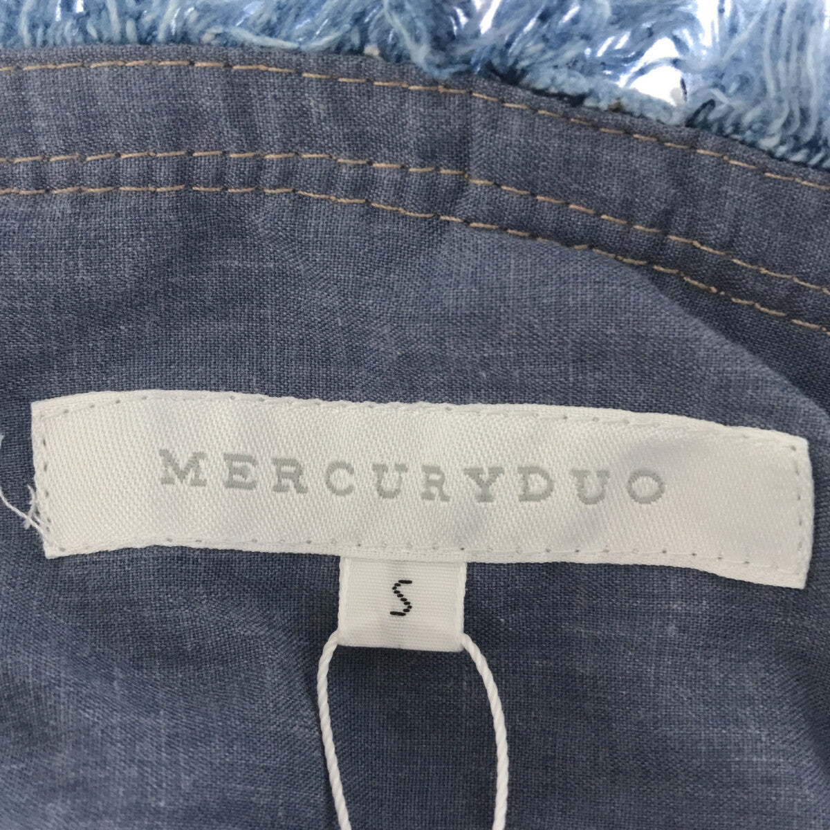 MERCURYDUO / マーキュリーデュオ | デニムマーメイドスカート | S |